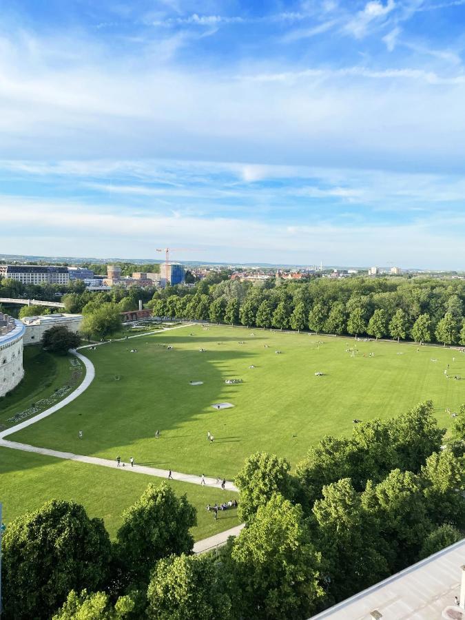 Panorama Home Mit Weitblick Auf Die City Ingolstadt Kültér fotó